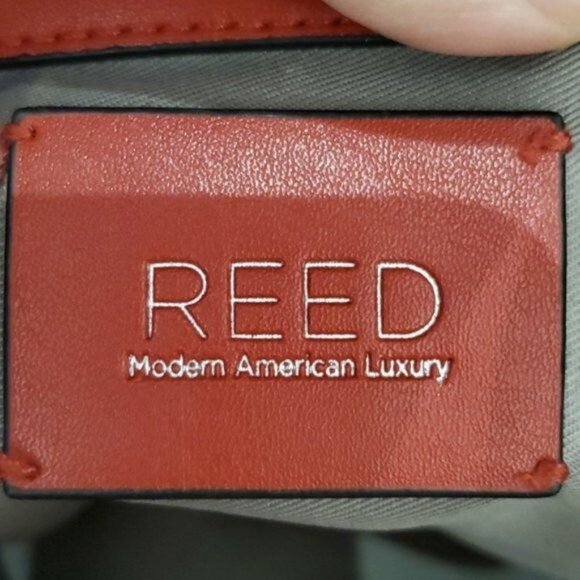 BAG Reed Krakoff Colorblock Red Shoulder HANDBAG Tote Crossbody WOMEN'S WOMAN'S - Picture 8 of 11